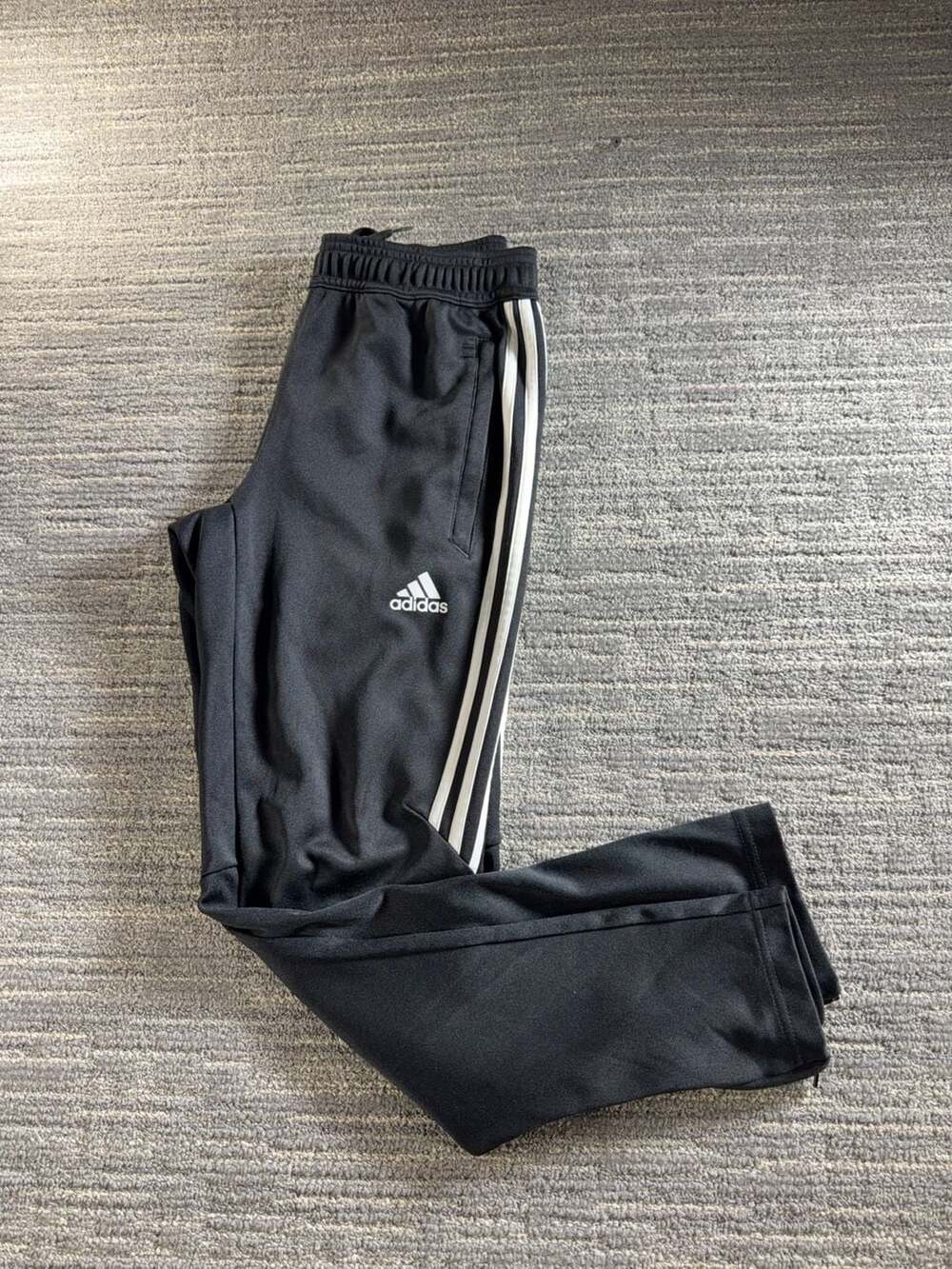 Adidas Climacool Track Pants Black Youth Size M 11-12Y